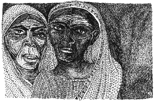 Two people
